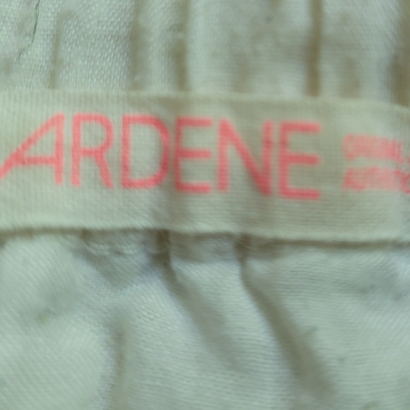 Ardene summer lace skirt semi-circular off white lined - Picture 2 of 3